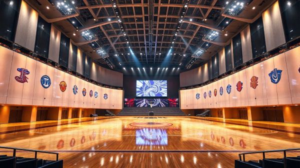Guide complet pour créer un stade de basket moderne